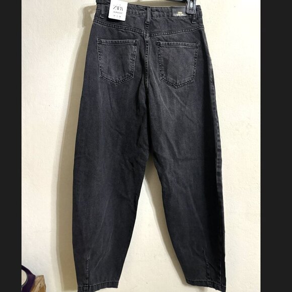 ZARA 1975 AUTHENTIC SLOUCHY JEANS Size 34(US 2) NEW WITH TAG! - Picture 4 of 5